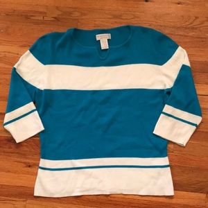 Worthington essentials women’s striped sweater